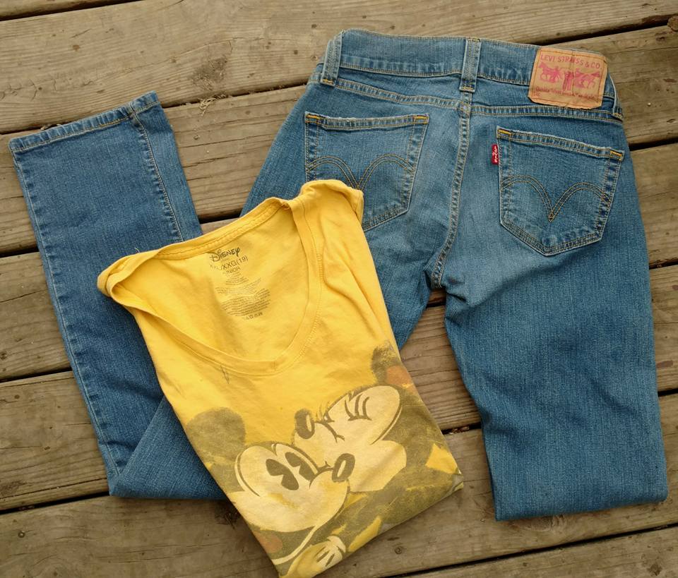 disney levi jeans