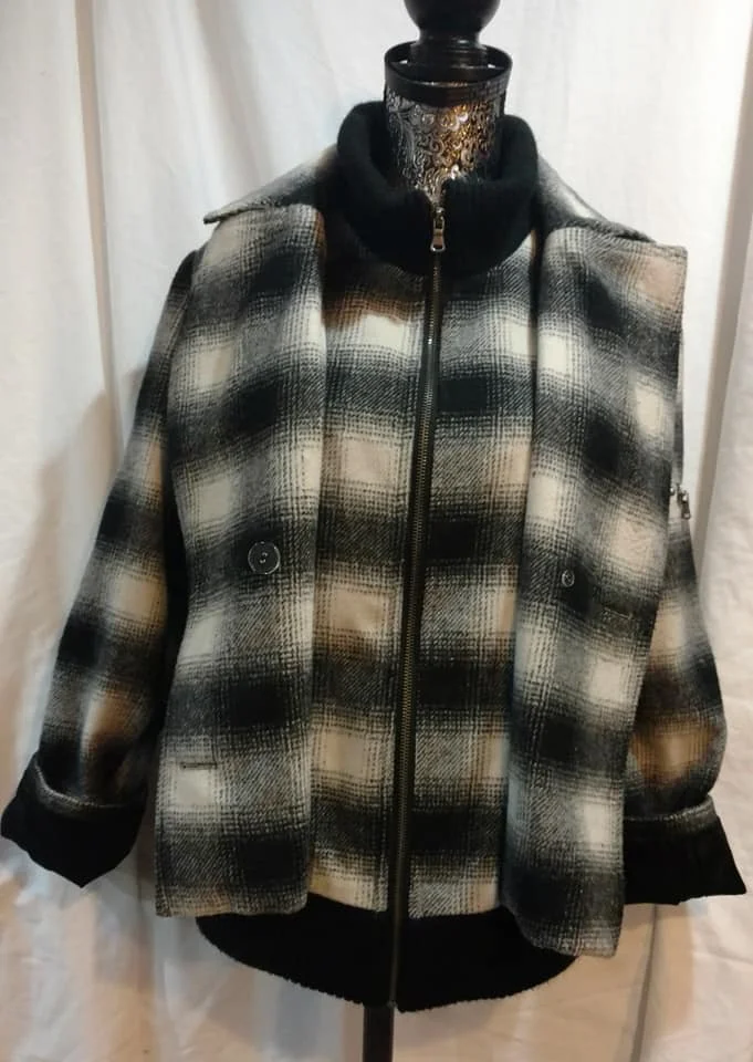lane bryant black jacket