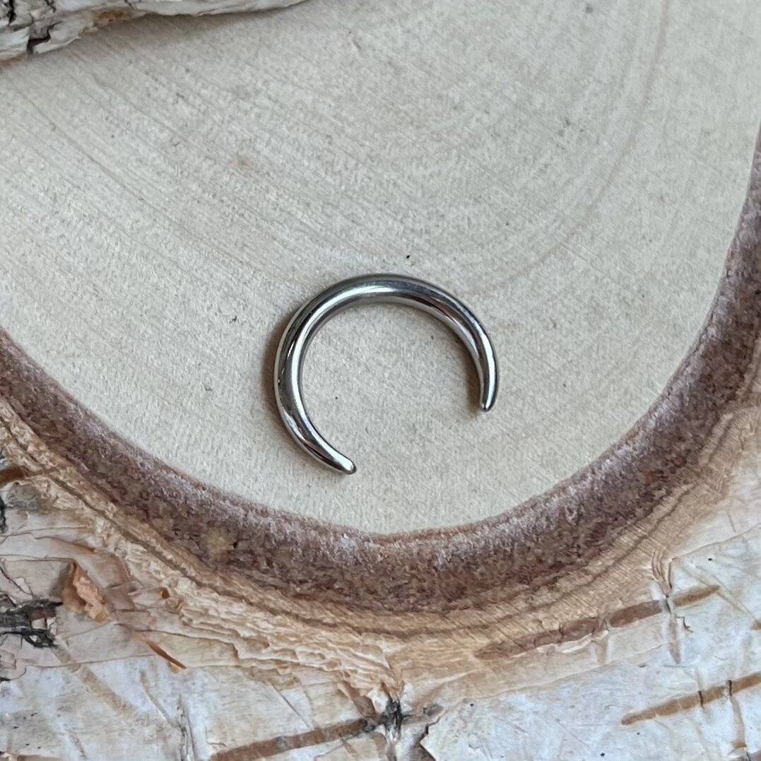 Steel Septum Crescent CowPok