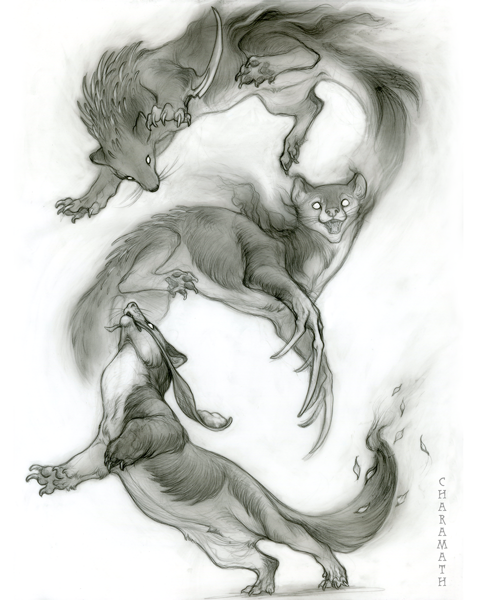 Dark Mythos — The Art of Audre 'Charamath' Schutte