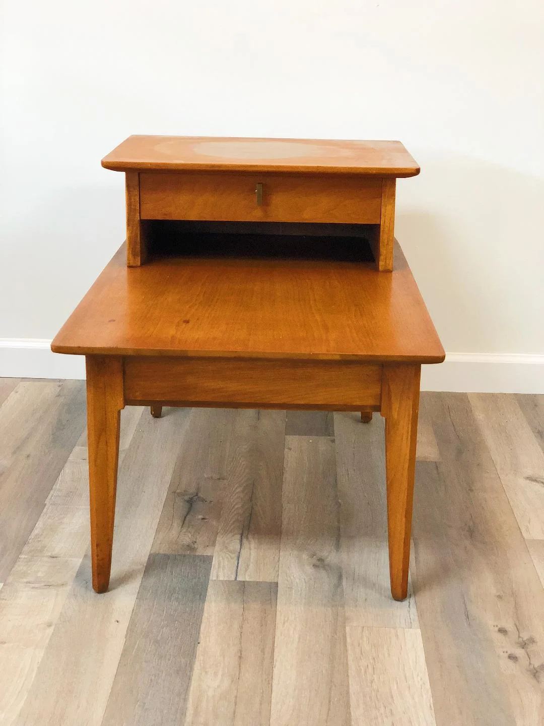 Double Tier Mid Century Side Table Vintagemod Home