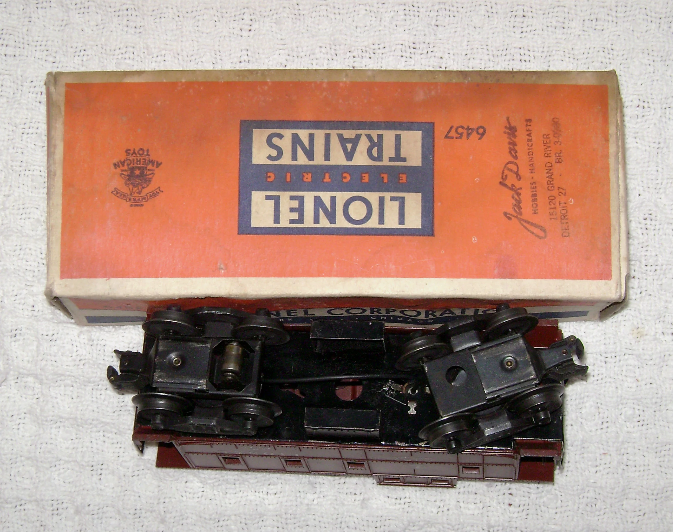lionel 6457 caboose