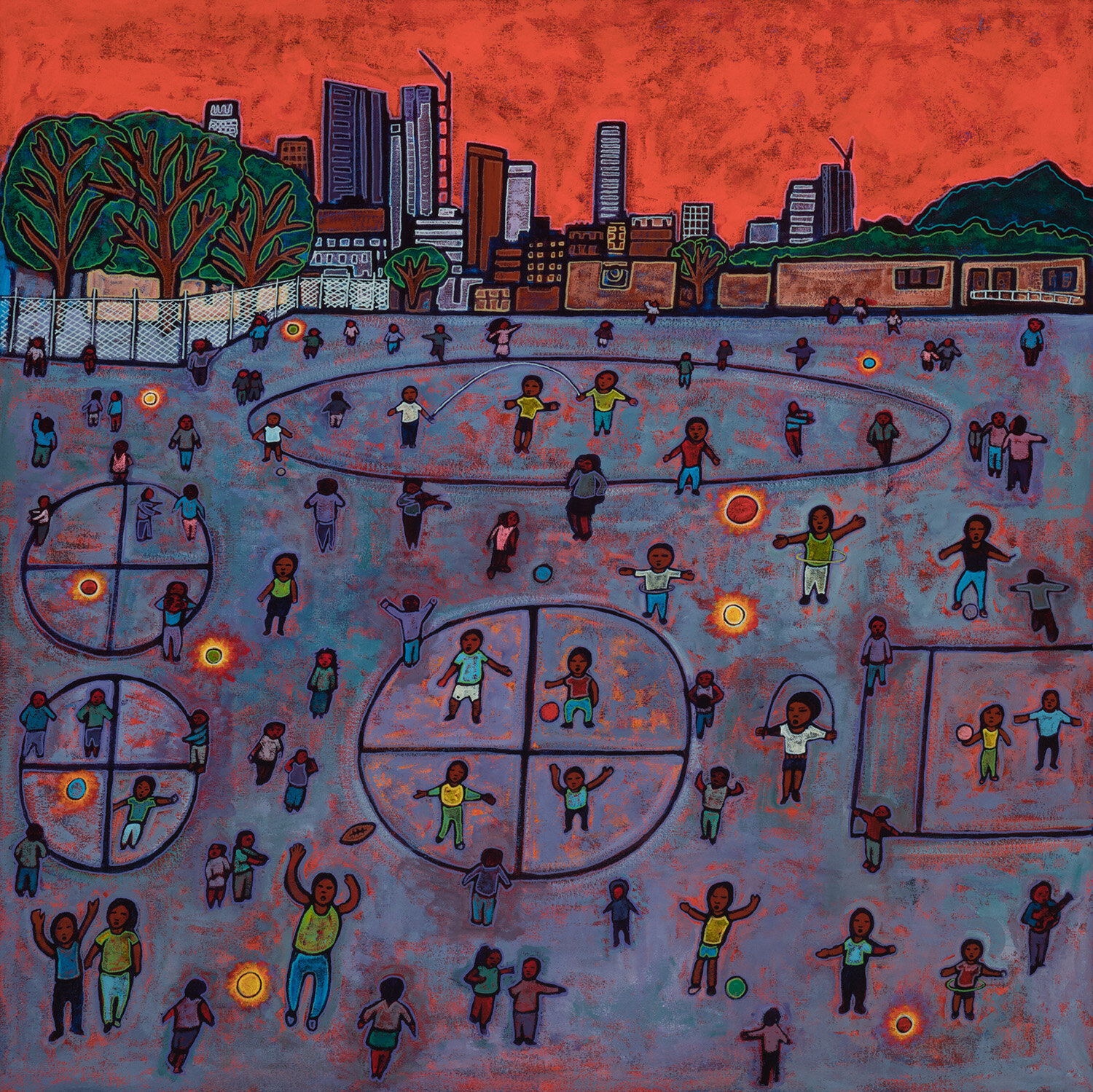 Playground In Los Angeles Ramirez Art