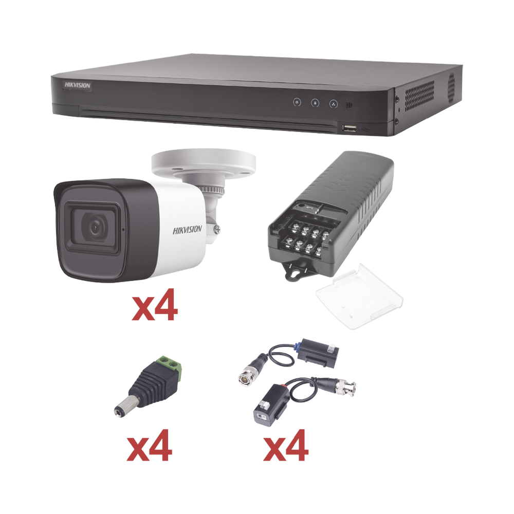 Kit de Videovigilancia | Cámaras de seguridad | Cámaras de vigilancia | KH1080P4BW CDR