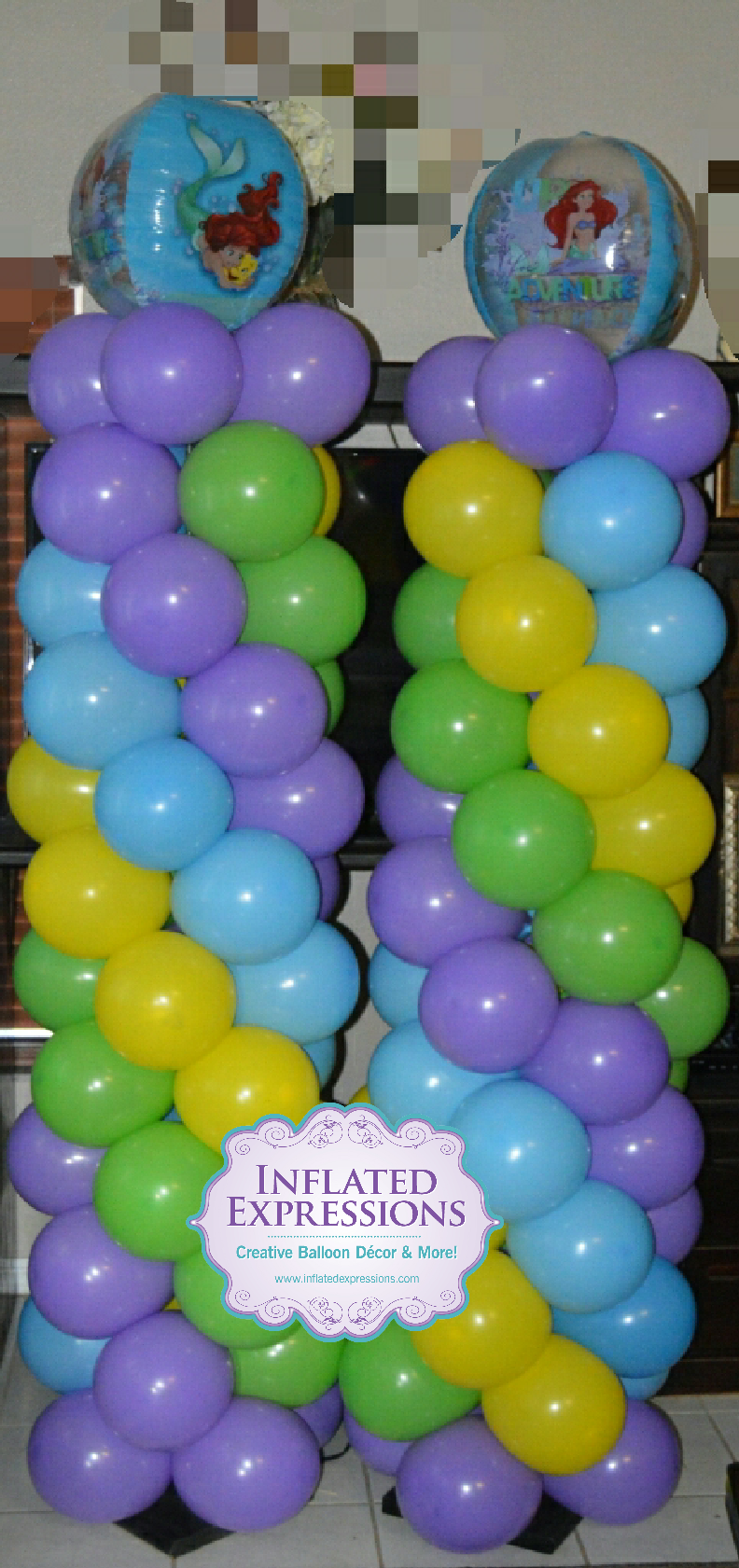 Standard Balloon Column Inflated Expressions