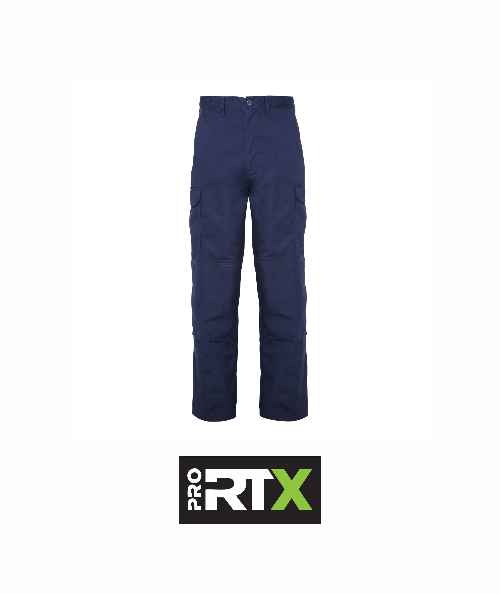 blue cargo trousers