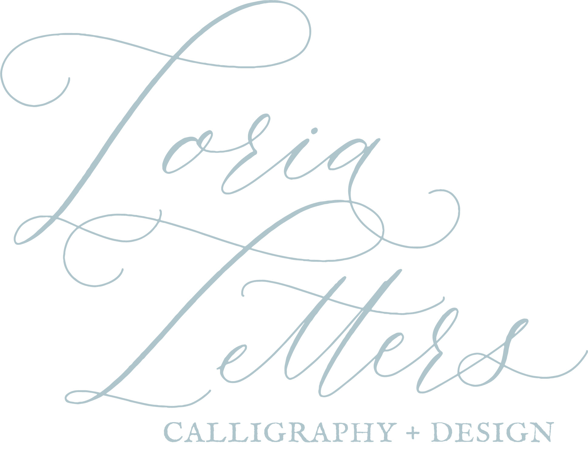 Loria Letters Calligraphy + Design