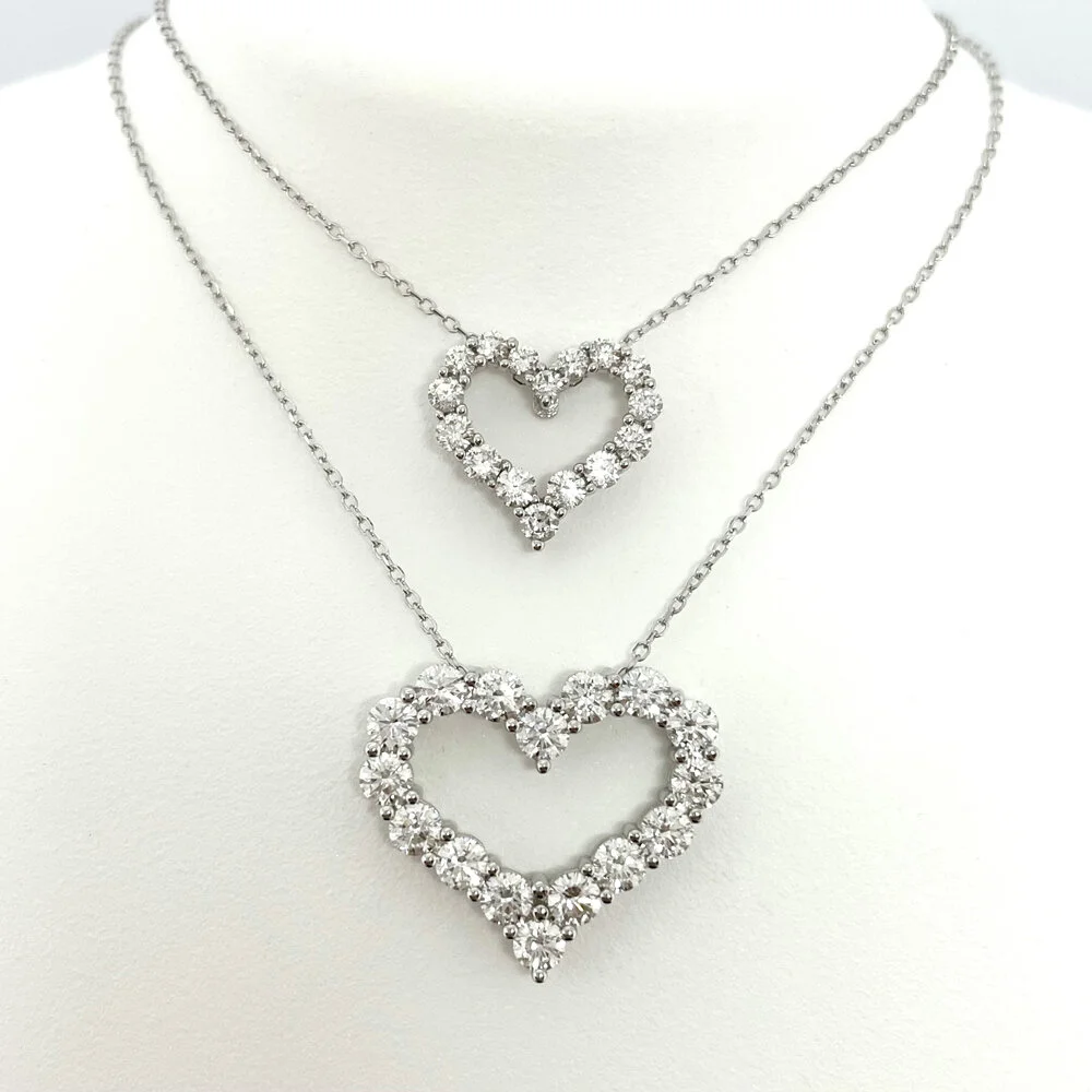 Diamond B-Lovee Heart Chain
