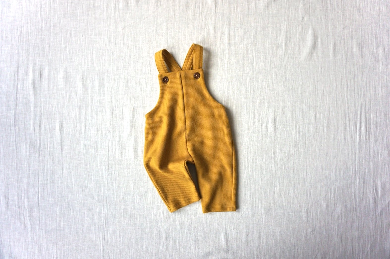 mustard dungarees