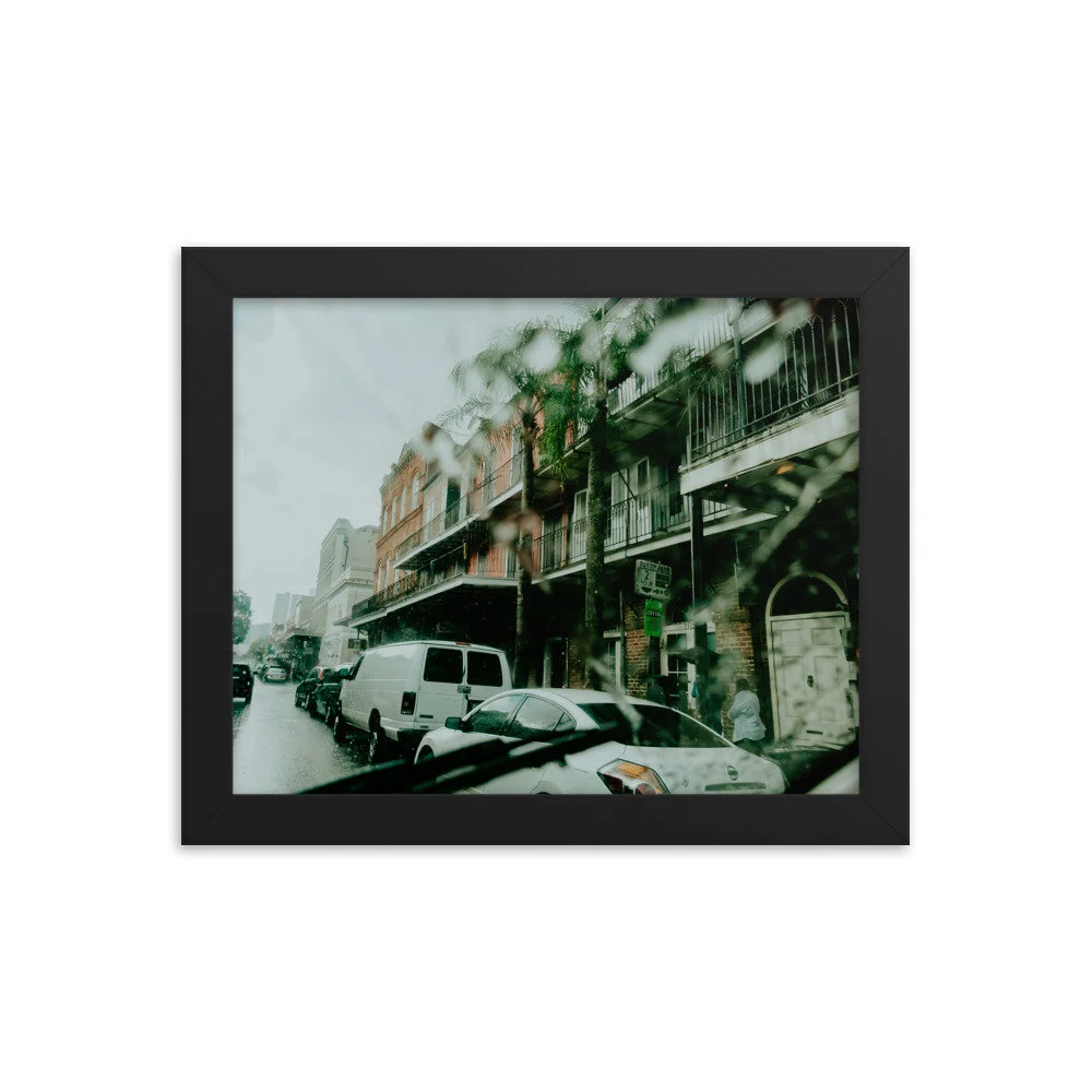 Rainy Day In New Orleans Wall Art
