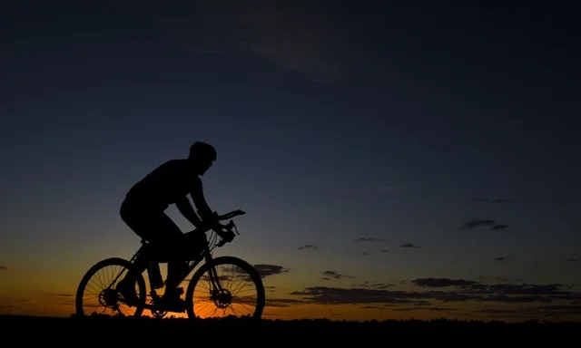 a bike rider