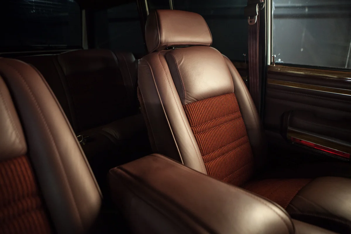 Grand Wagoneer Corduroy seat insert JeepHeritage