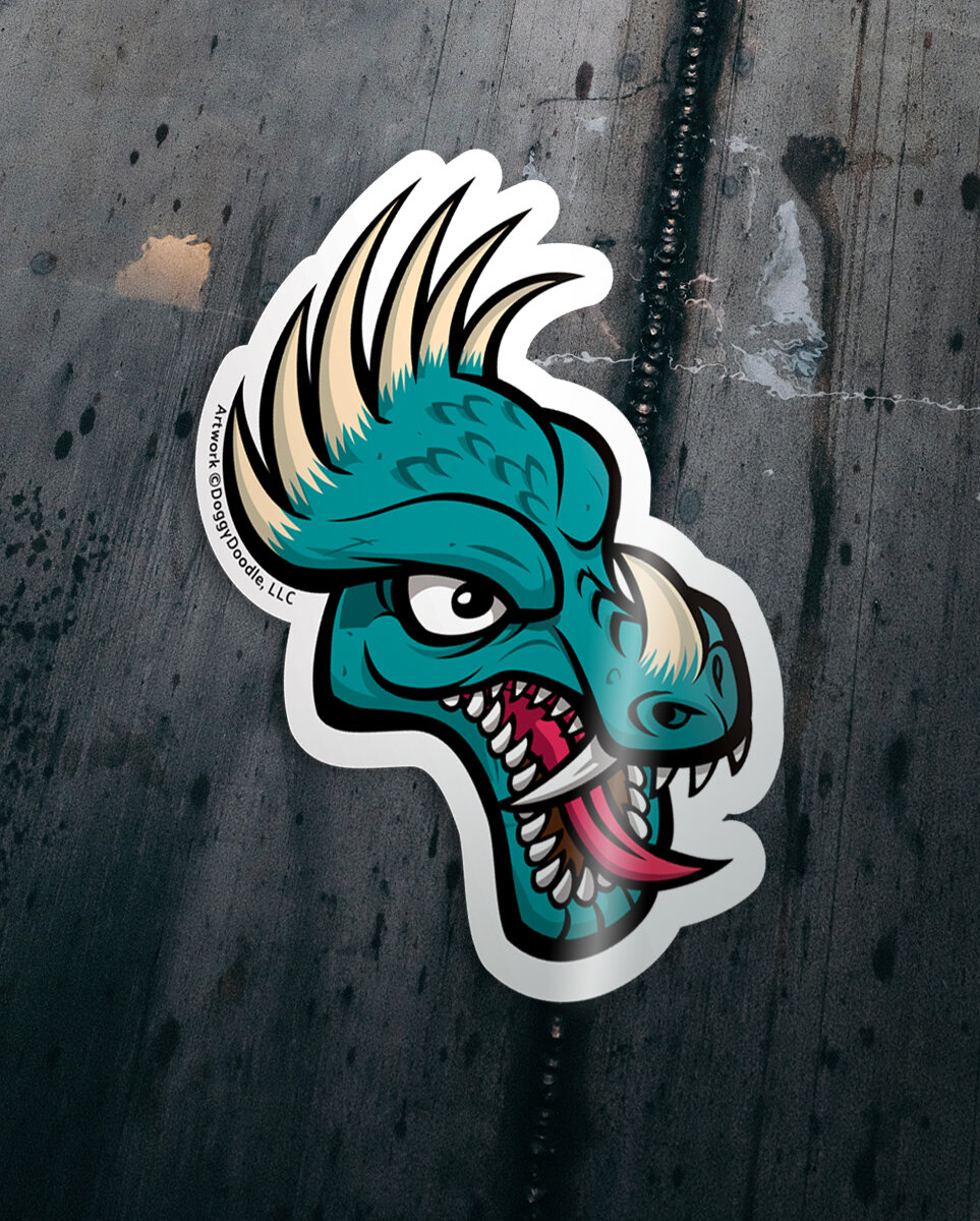 GODZILLA Stickers — DoggyDoodle