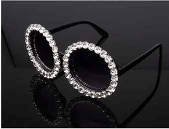 white bling sunglasses