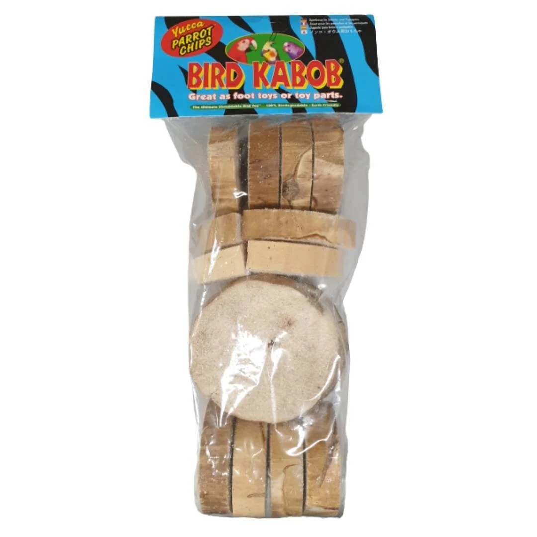 yucca chips for birds