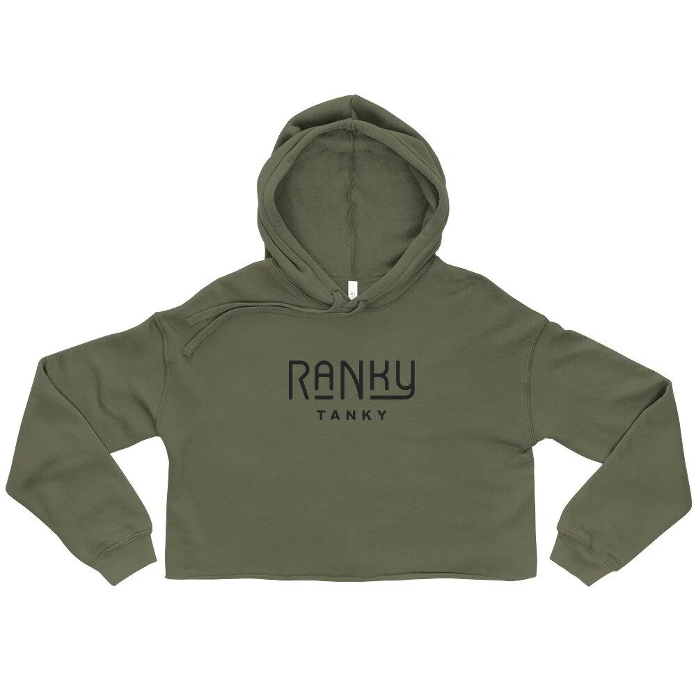 Ranky Tanky Logo Crop Hoodie Ranky Tanky