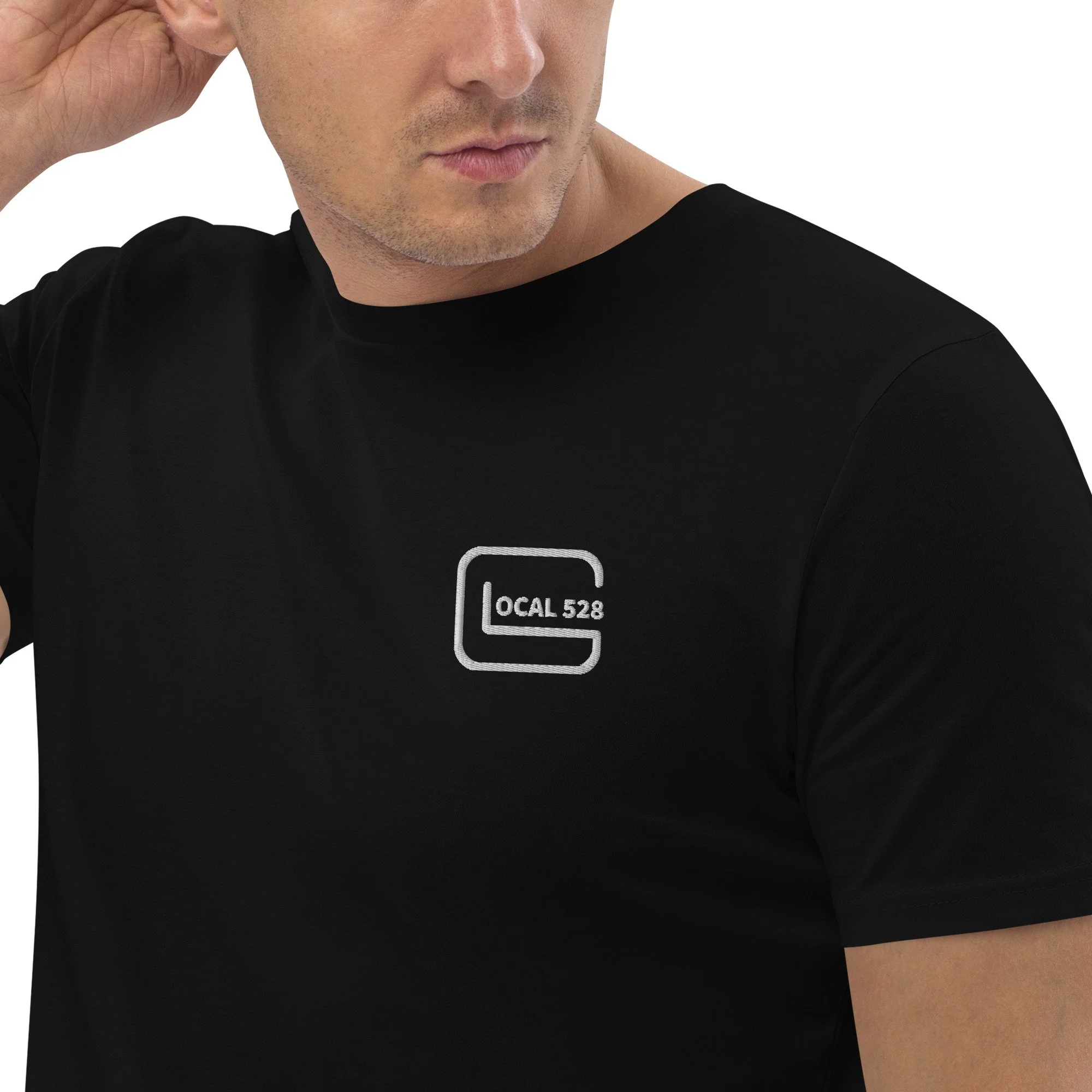 Organic Cotton T-Shirt — LOCAL 528 Cement Masons & Plasterers
