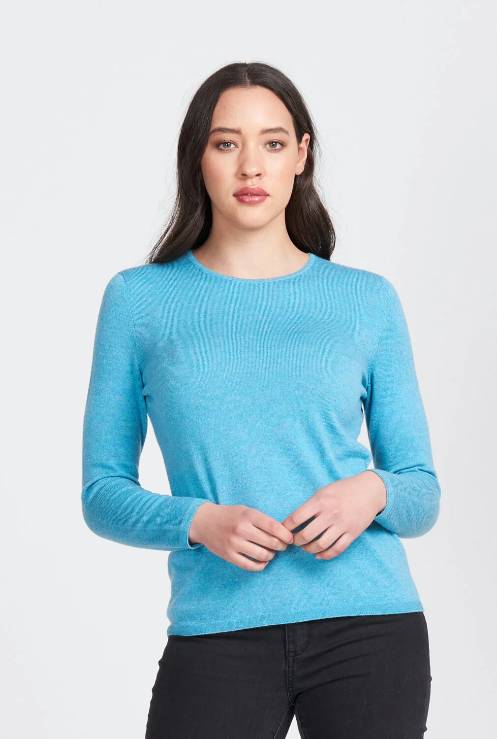 crew neck jumpers women's