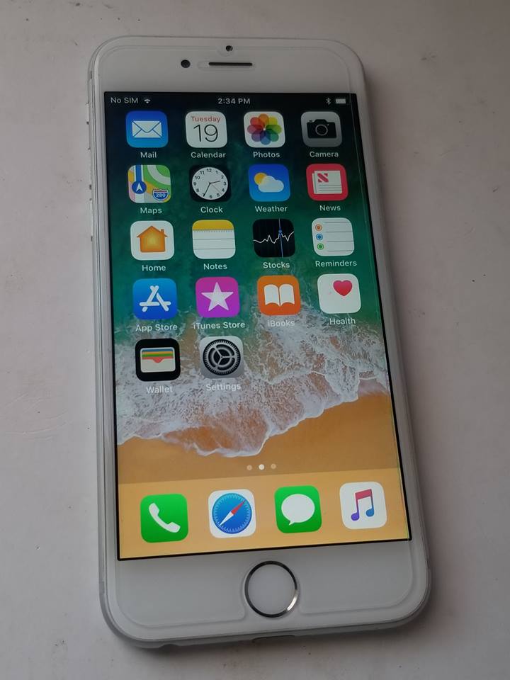 White Silver Iphone 6 64gb At T Cell Cyle