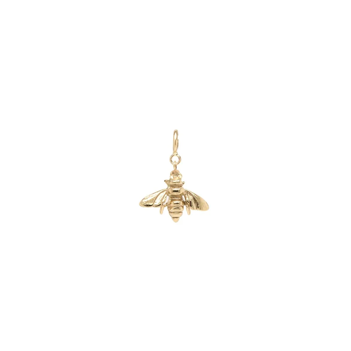 Zoe Chicco 14k Gold Tiny Bee Charm 