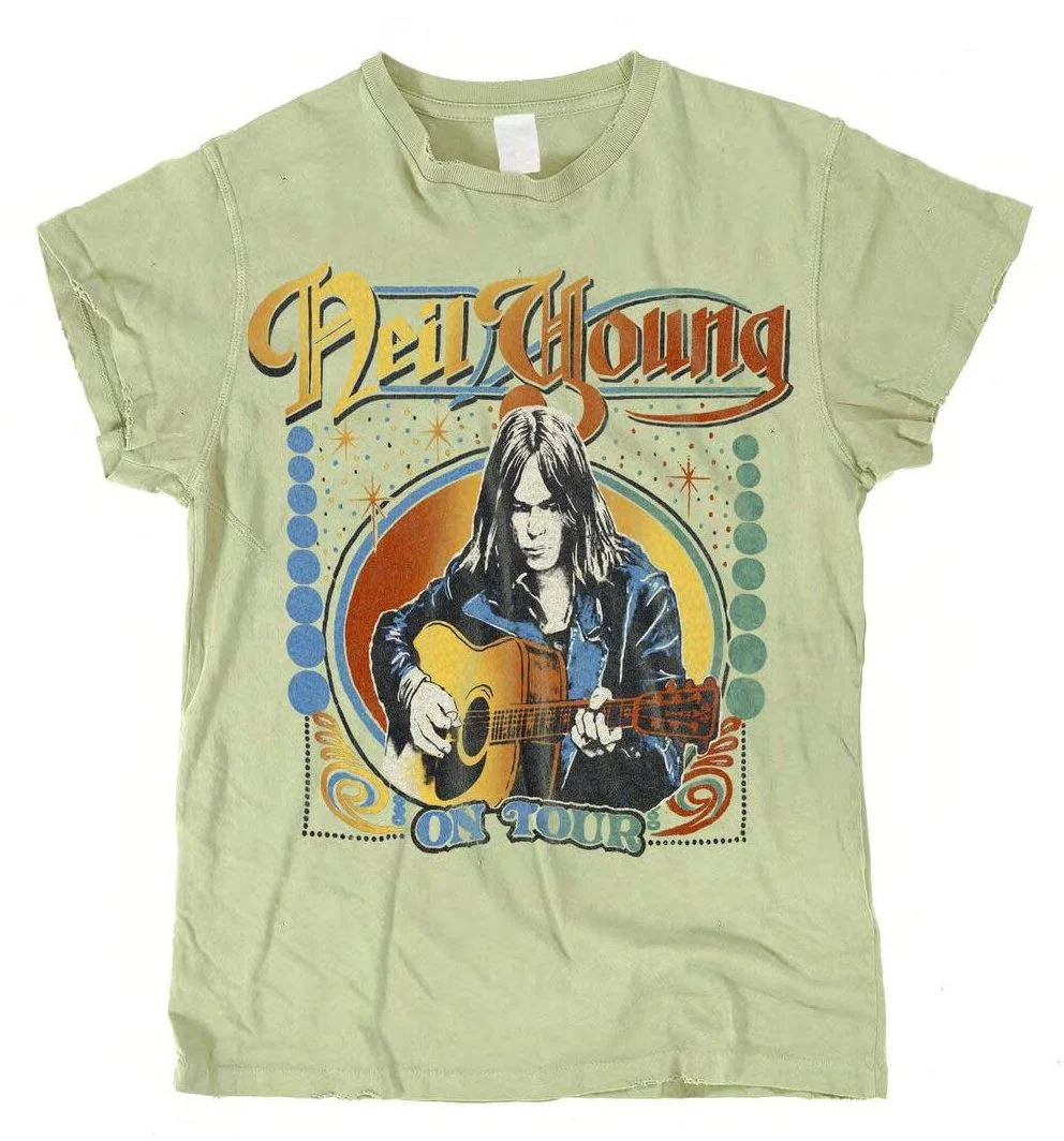 MadeWorn Neil Young Sage Classic Tee — Etc...