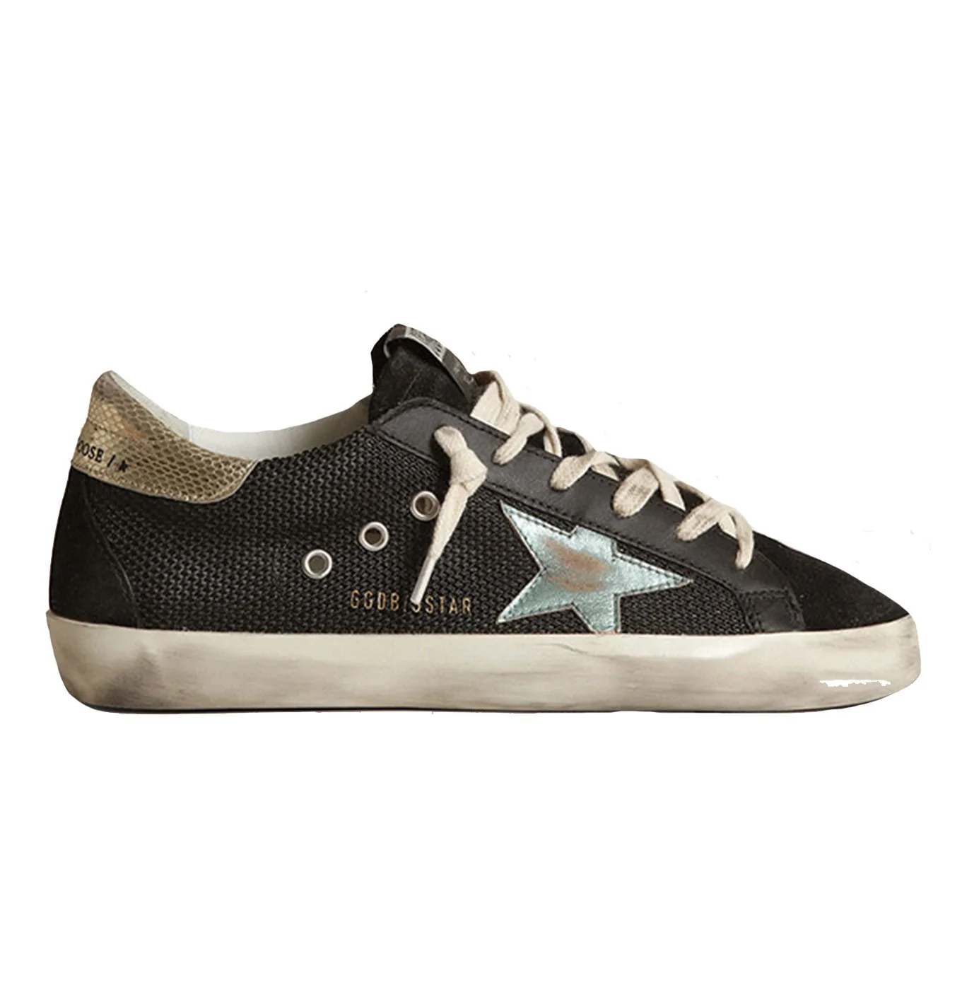 Golden Goose Superstar Net Upper Suede 
