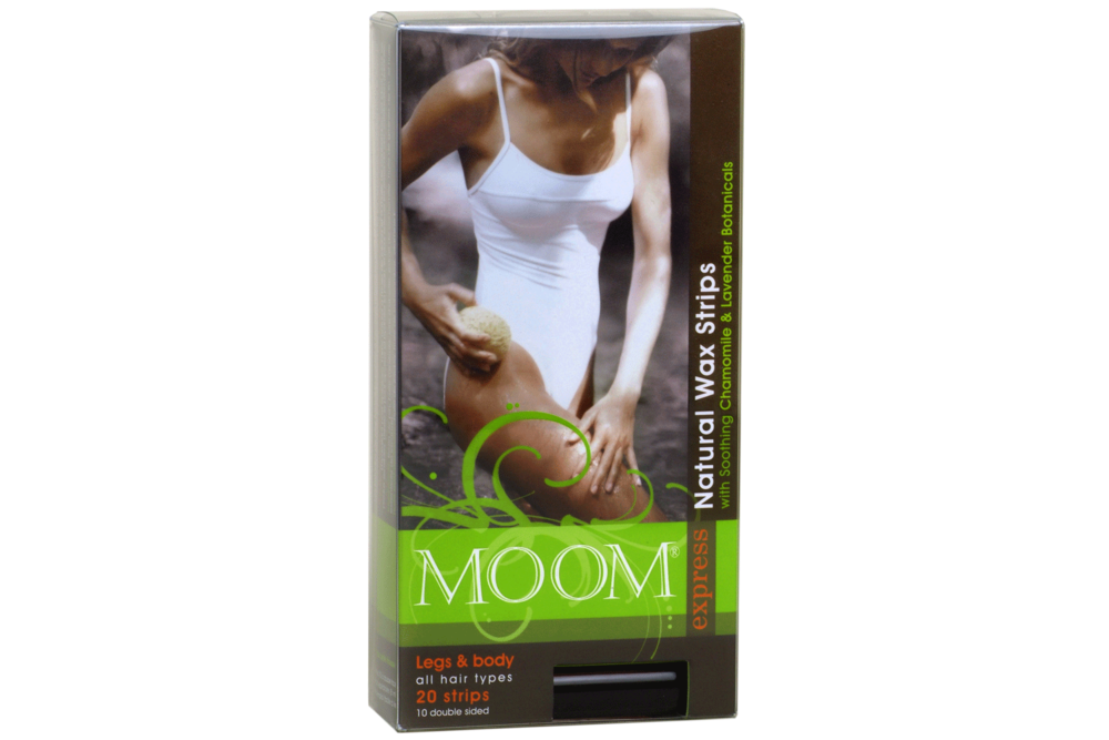 Moom Express Wax Strips For Legs Body Helios Health Beauty