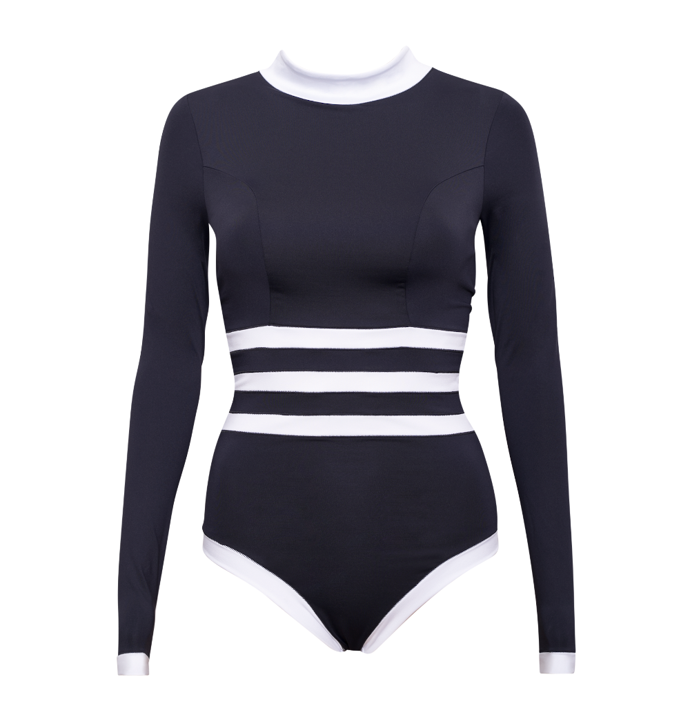long sleeve upf swimsuit