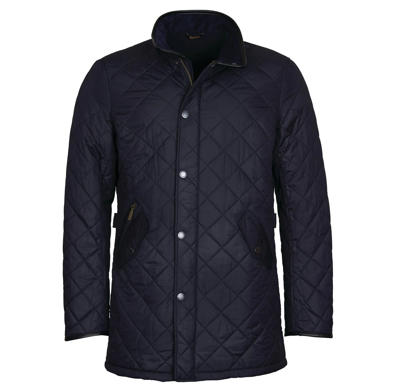Barbour leven shop quilted jacket navy