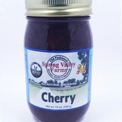 Spring Valley Farms Cherry Jam Indy S Community Food Co Op