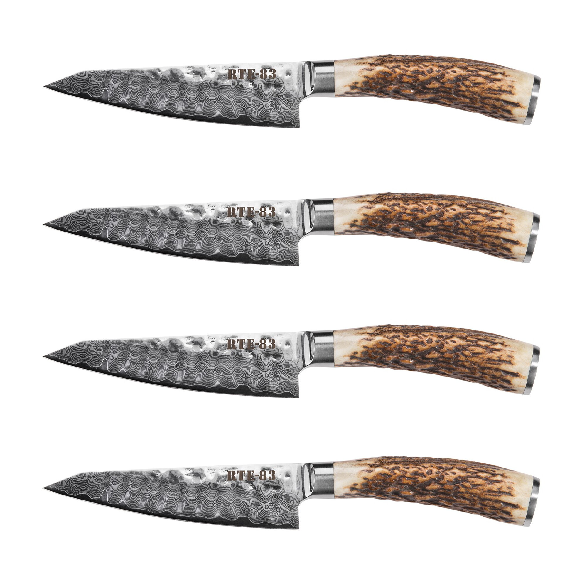 Wüsthof-Trident 9731-31 Four Piece Steak Knife Set - Granton Edge