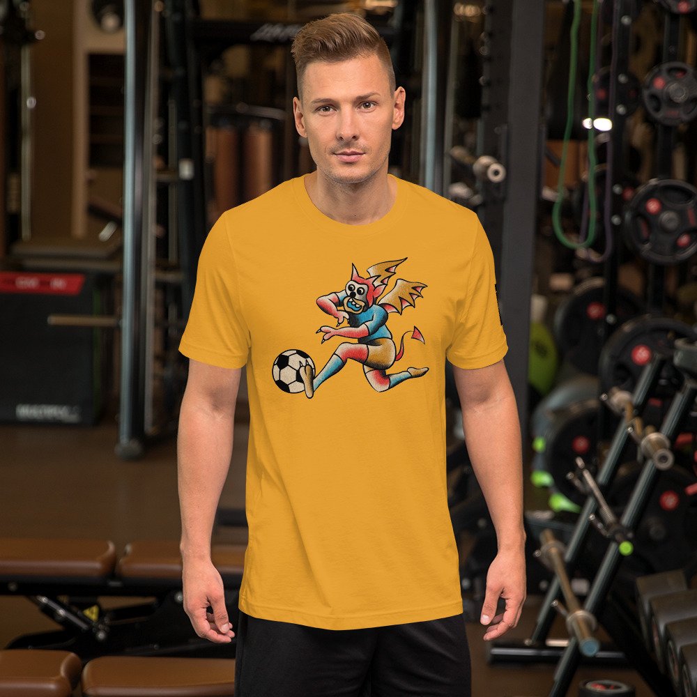 [ LMC]★PHILMC PARODY SOCCER TEE 0ee67c91e03de6f6bab39ebce73d5f