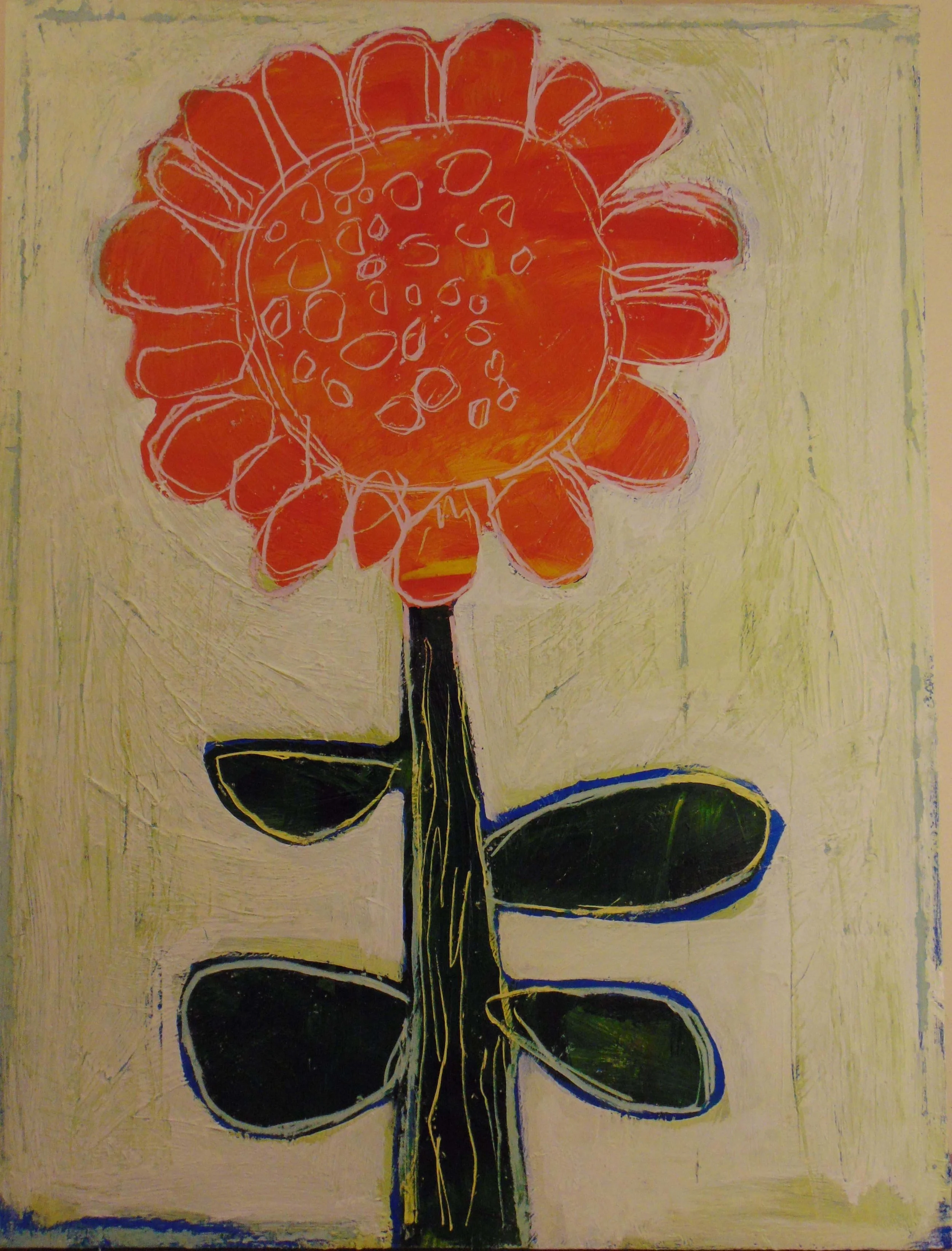 Orange Flower By Shane Hickrod The Rumjahn Gallery And Framery
