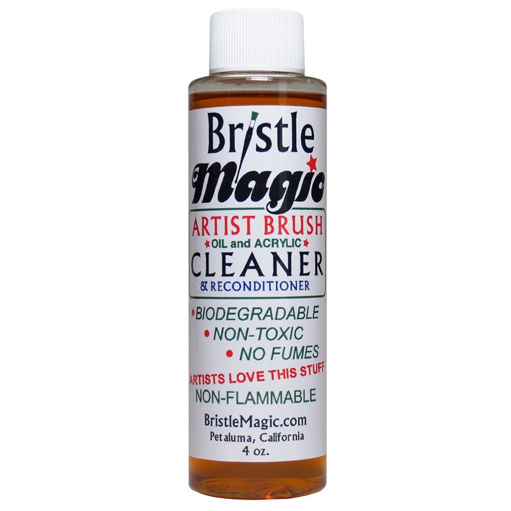 Bristle Magic Brush Solvent — For Art's Sake
