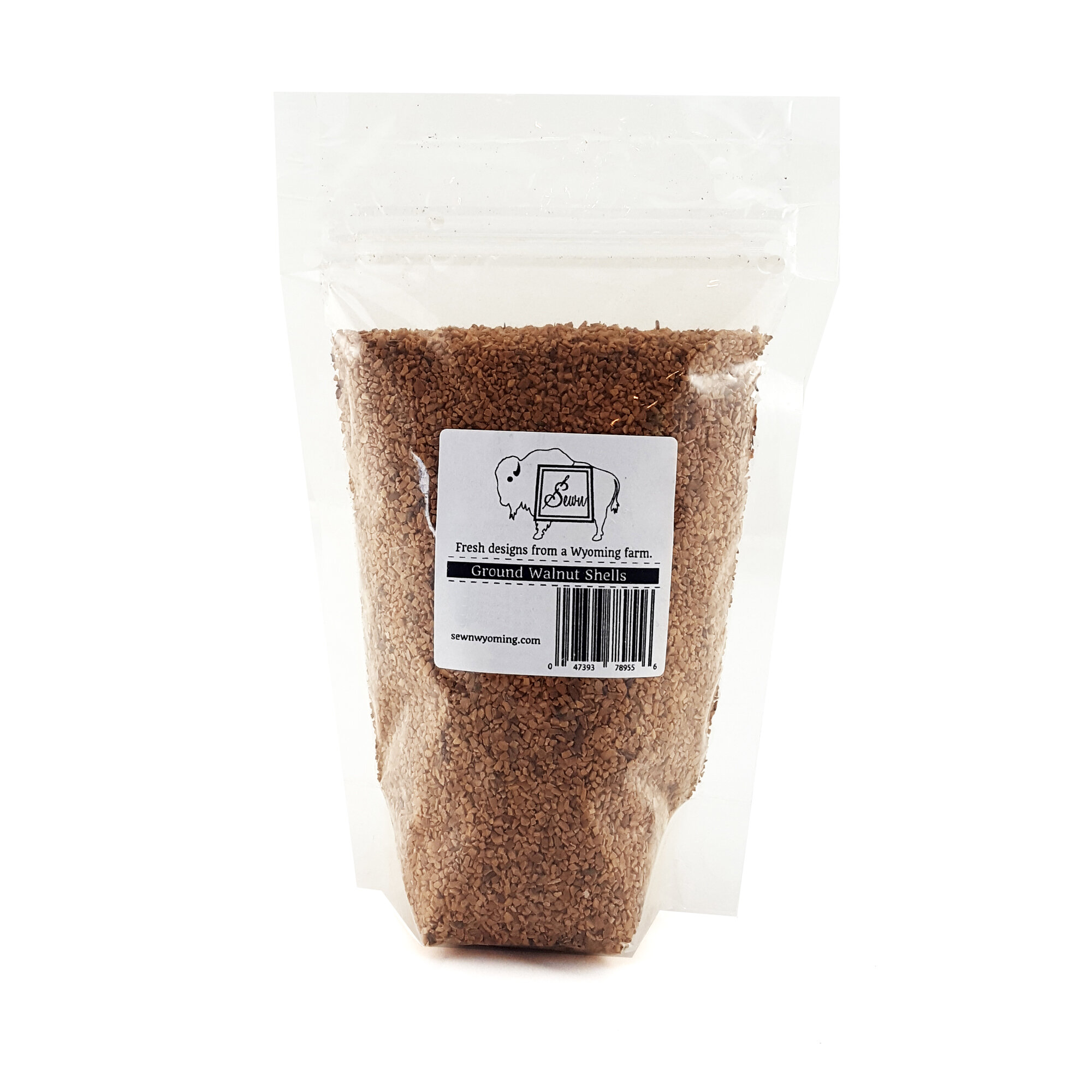Pin Cushion Filling — Unscented Ground Walnut Shells - Single Pack