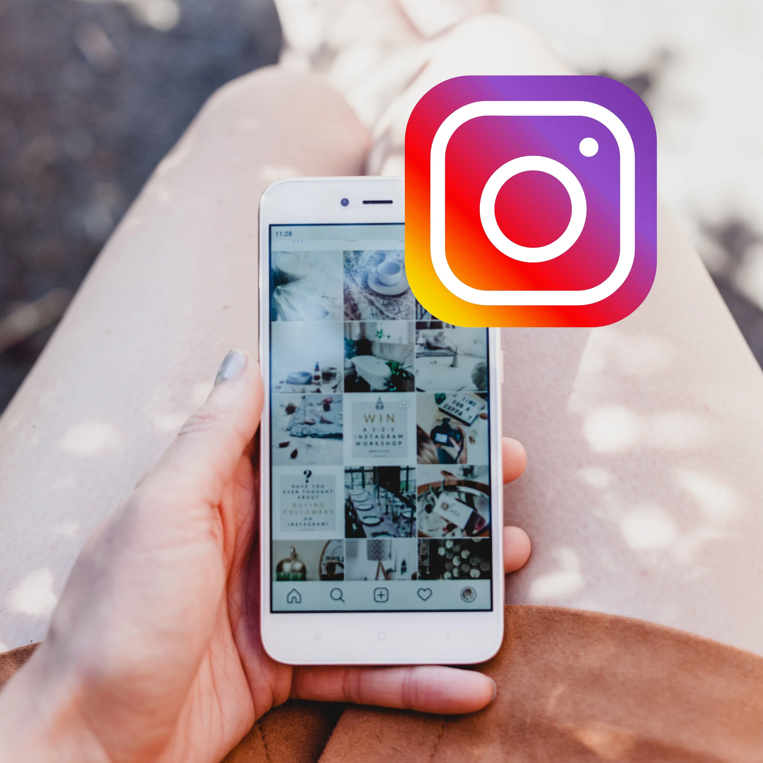 как изменить главное фото в instagram
