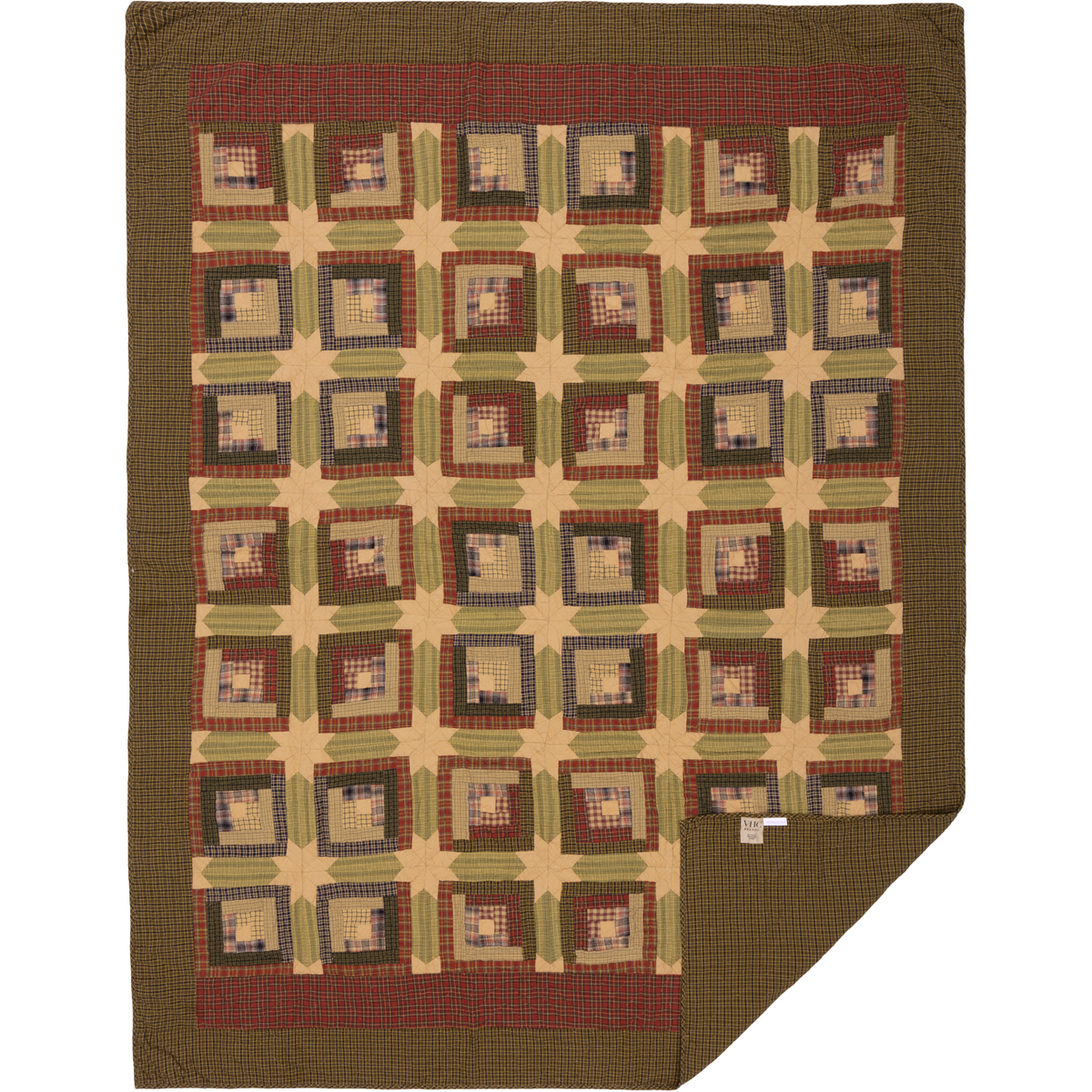 Tea Cabin Quilt Wooden Treasures