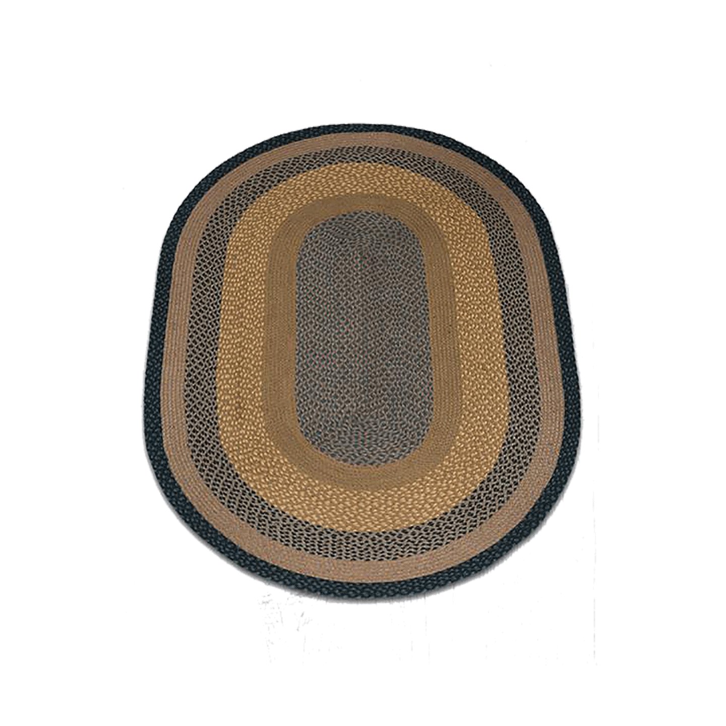 Brown Black Charcoal Oval Braided Rugs Wooden Treasures Brown Black Charcoal Oval Braided Rugs Wooden Treasures
