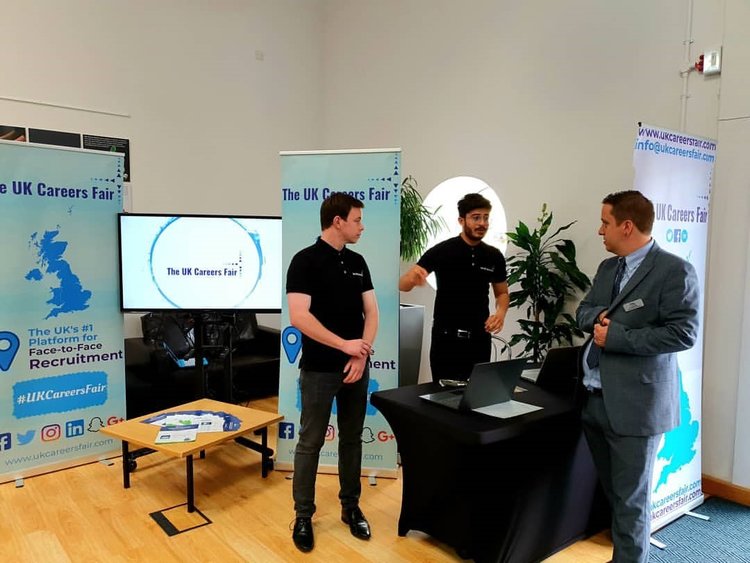 Leicester Careers Fair Exhibitor Stand The Uk Careers Fair