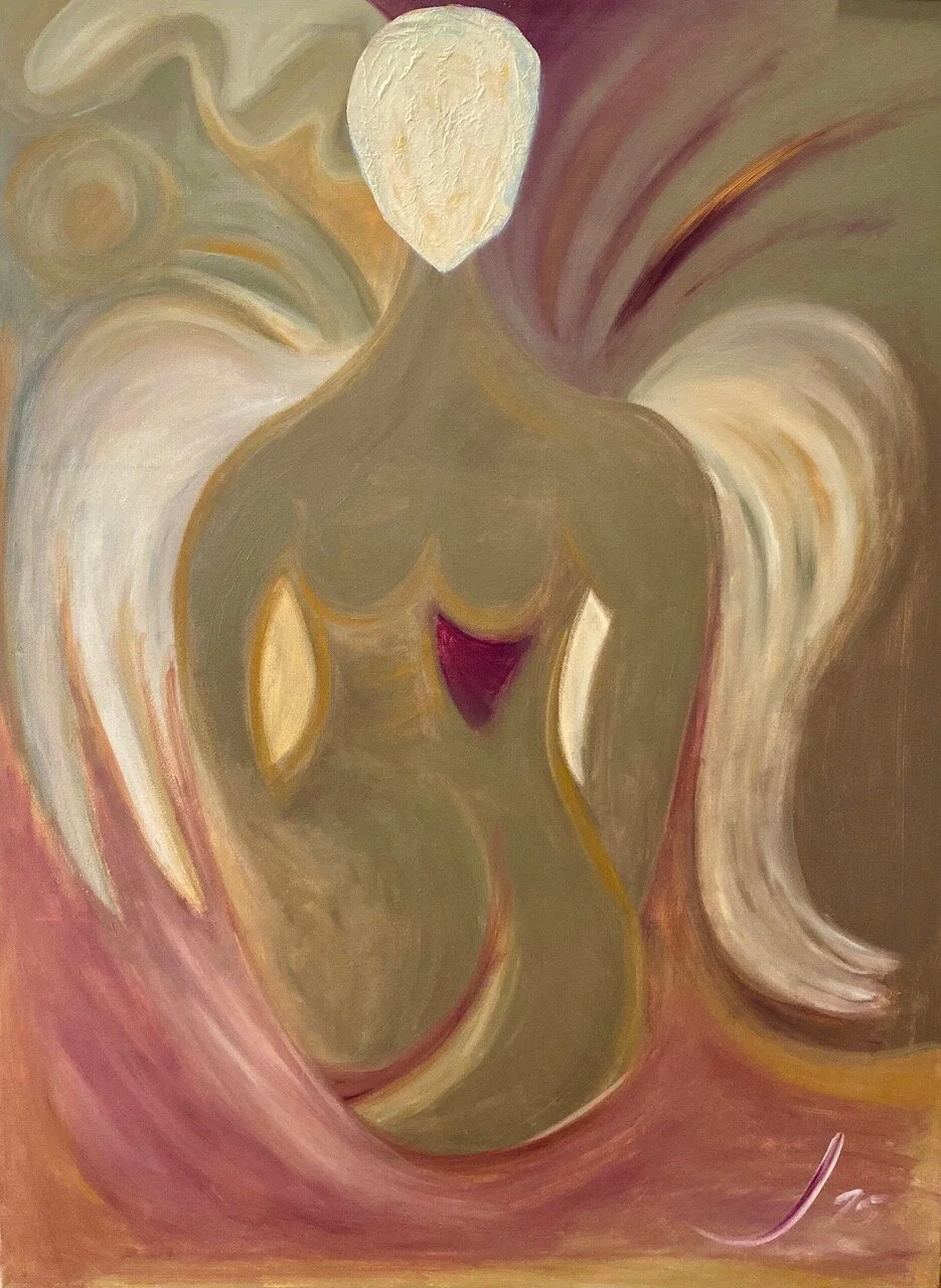 A Gift Of An Angel Painting Prints Julianne Haycox