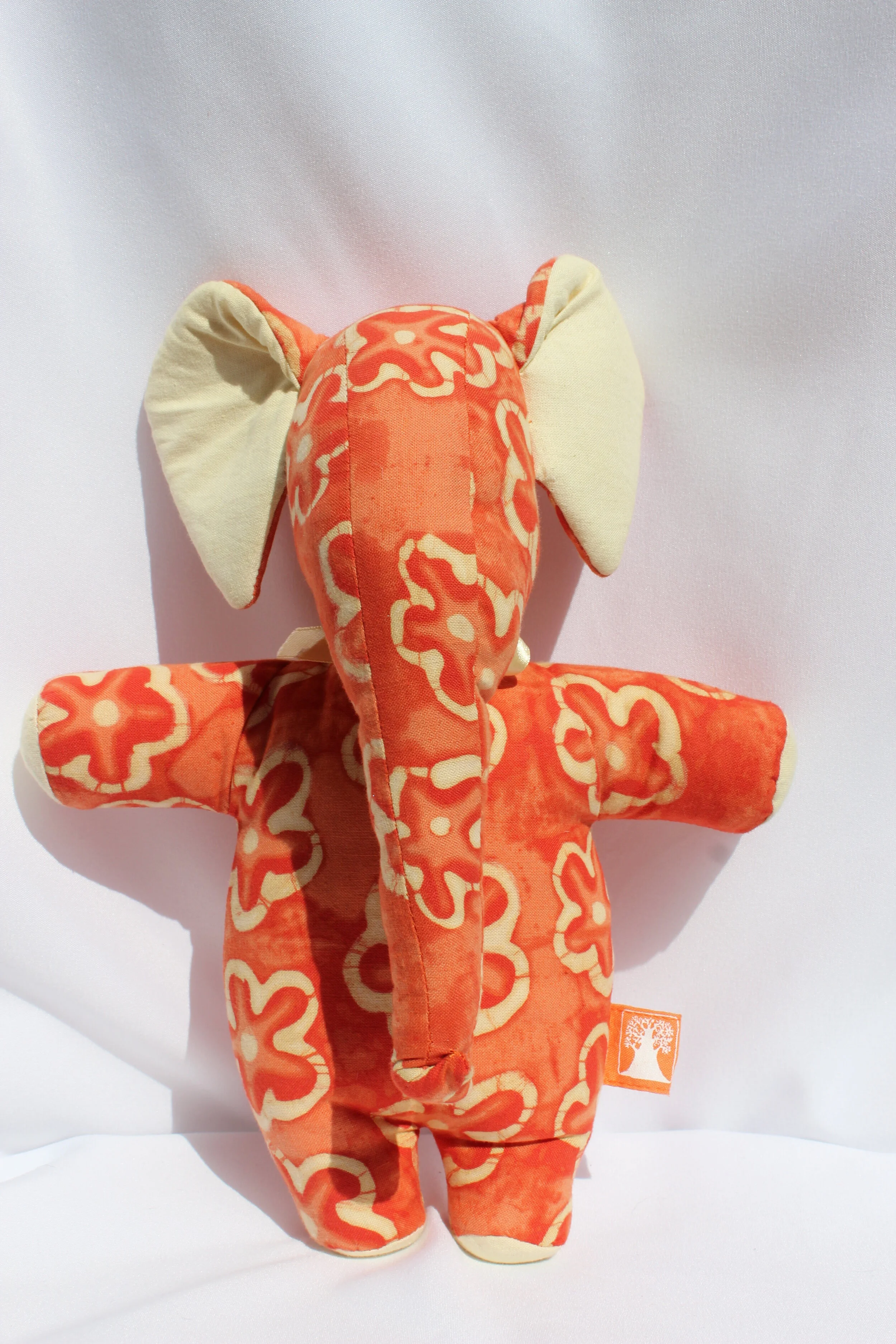 standing stuffed elephant