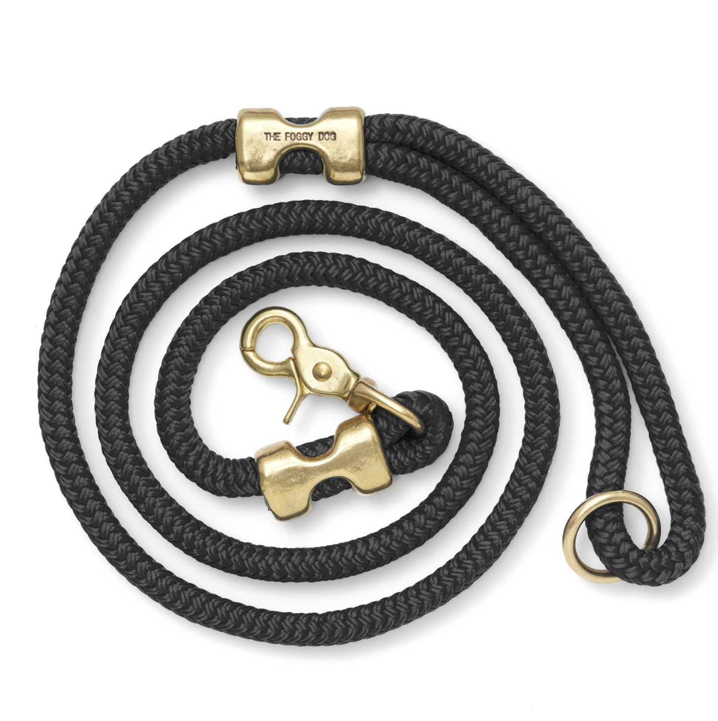 Marine Rope Leash - Onyx — Happy Dog