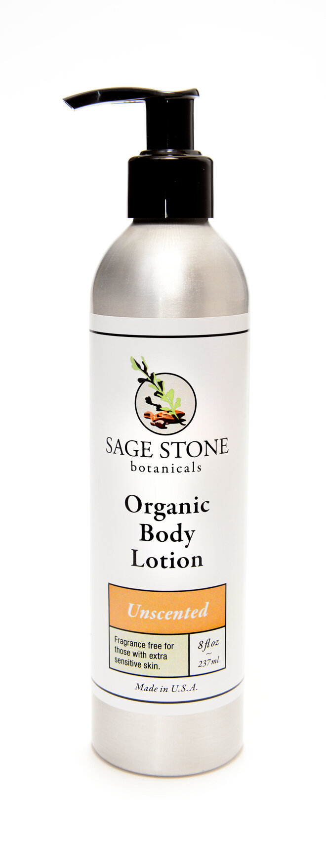 Doe een poging verkeer vallei Unscented Organic Body Lotion — Sagestone Botanicals