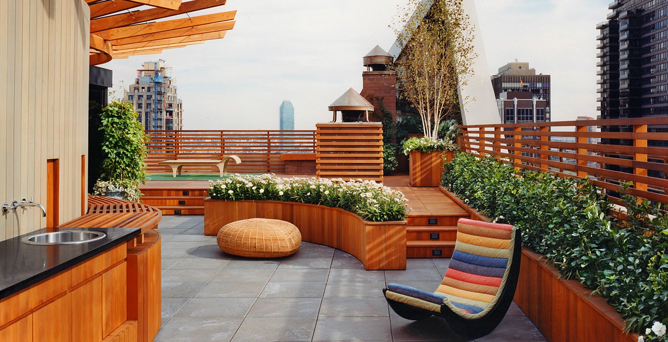 NYC Balcony Terrace And Rooftop Design Tina Ramchandani Luxury