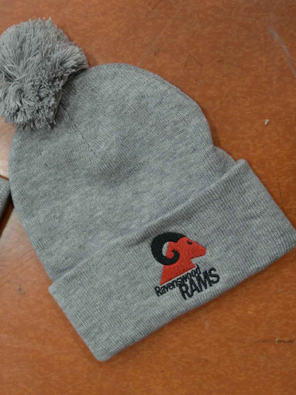 rams bobble hat