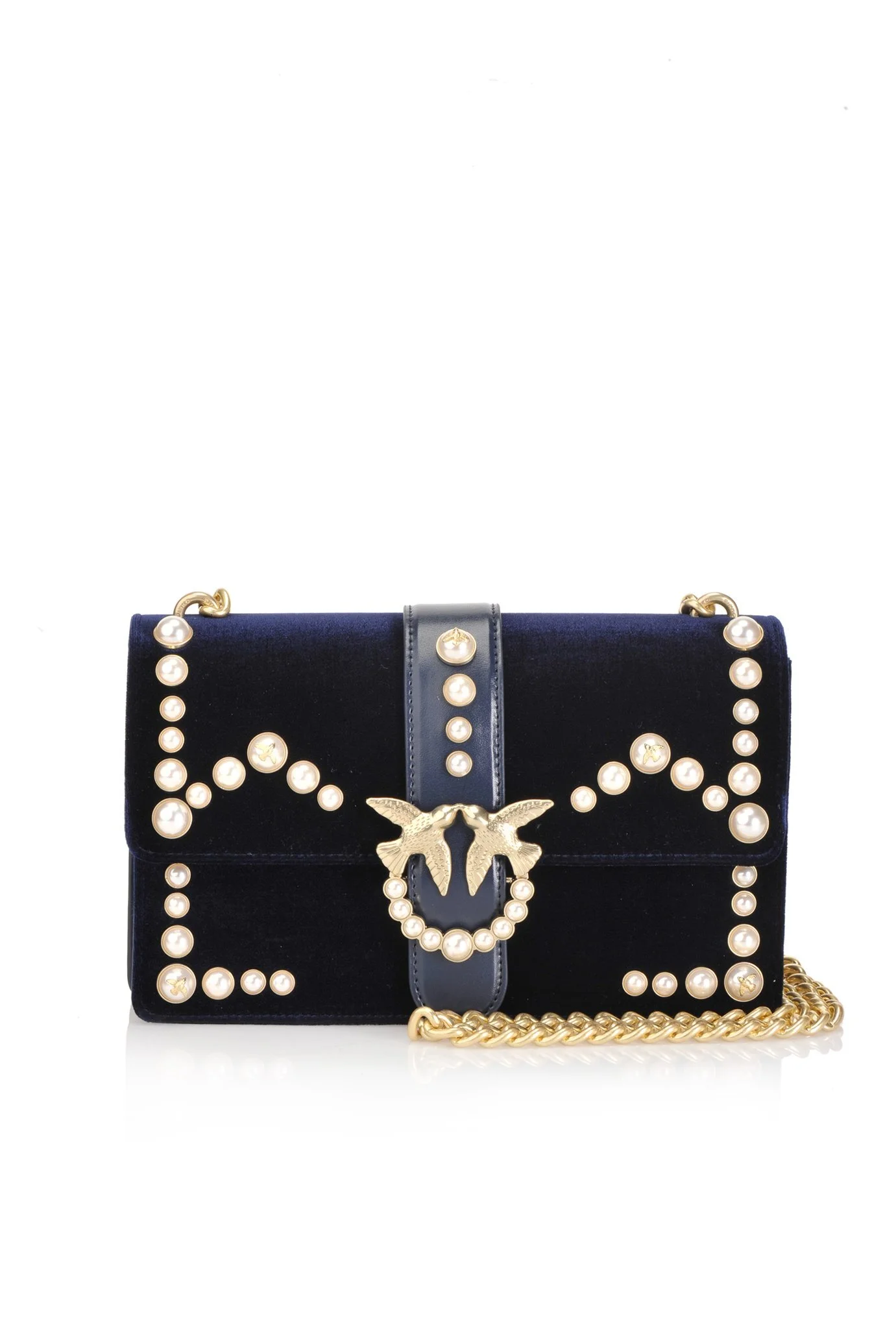 Pinko love leather pearls hotsell