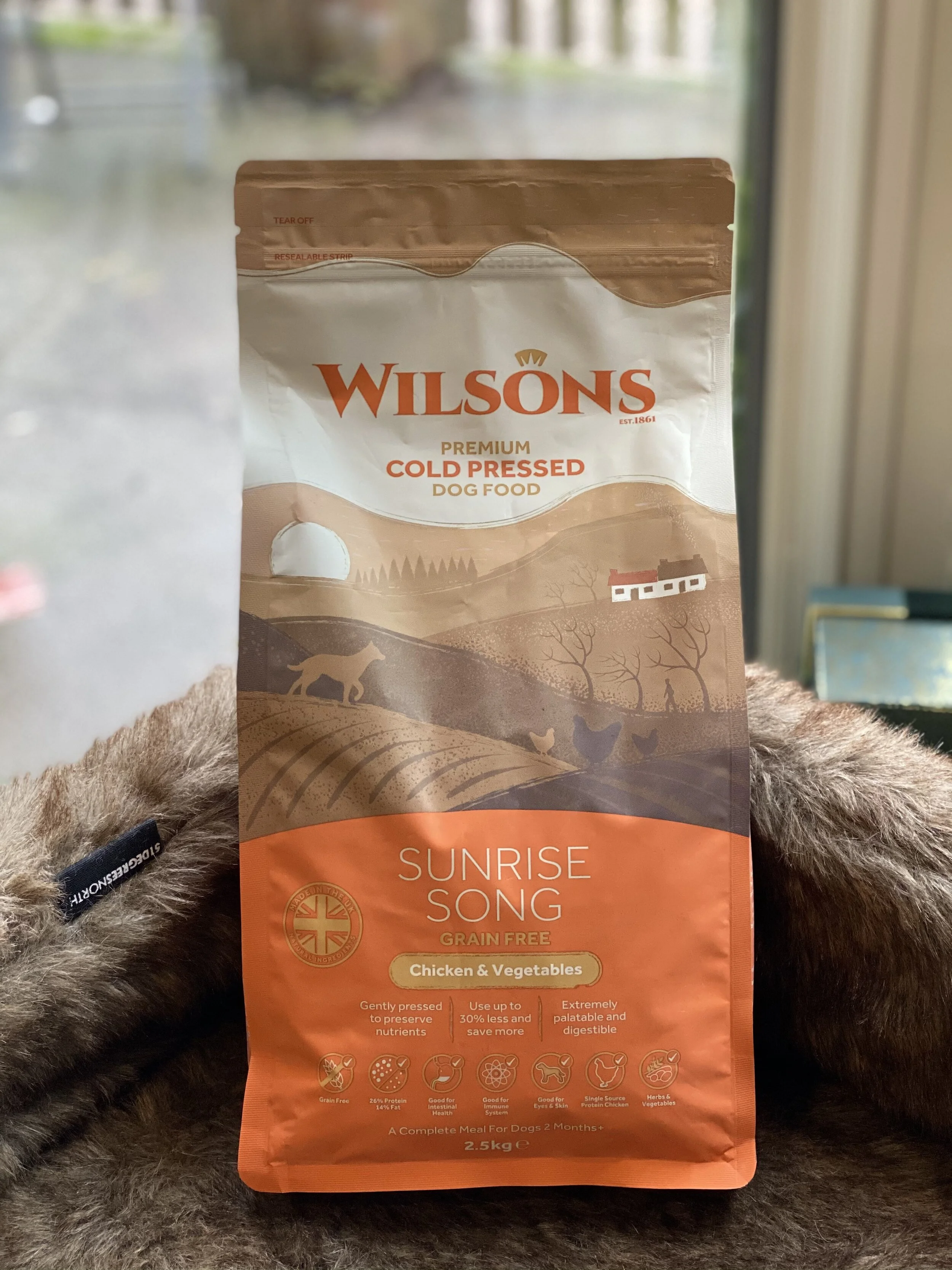 cold pressed dog kibble