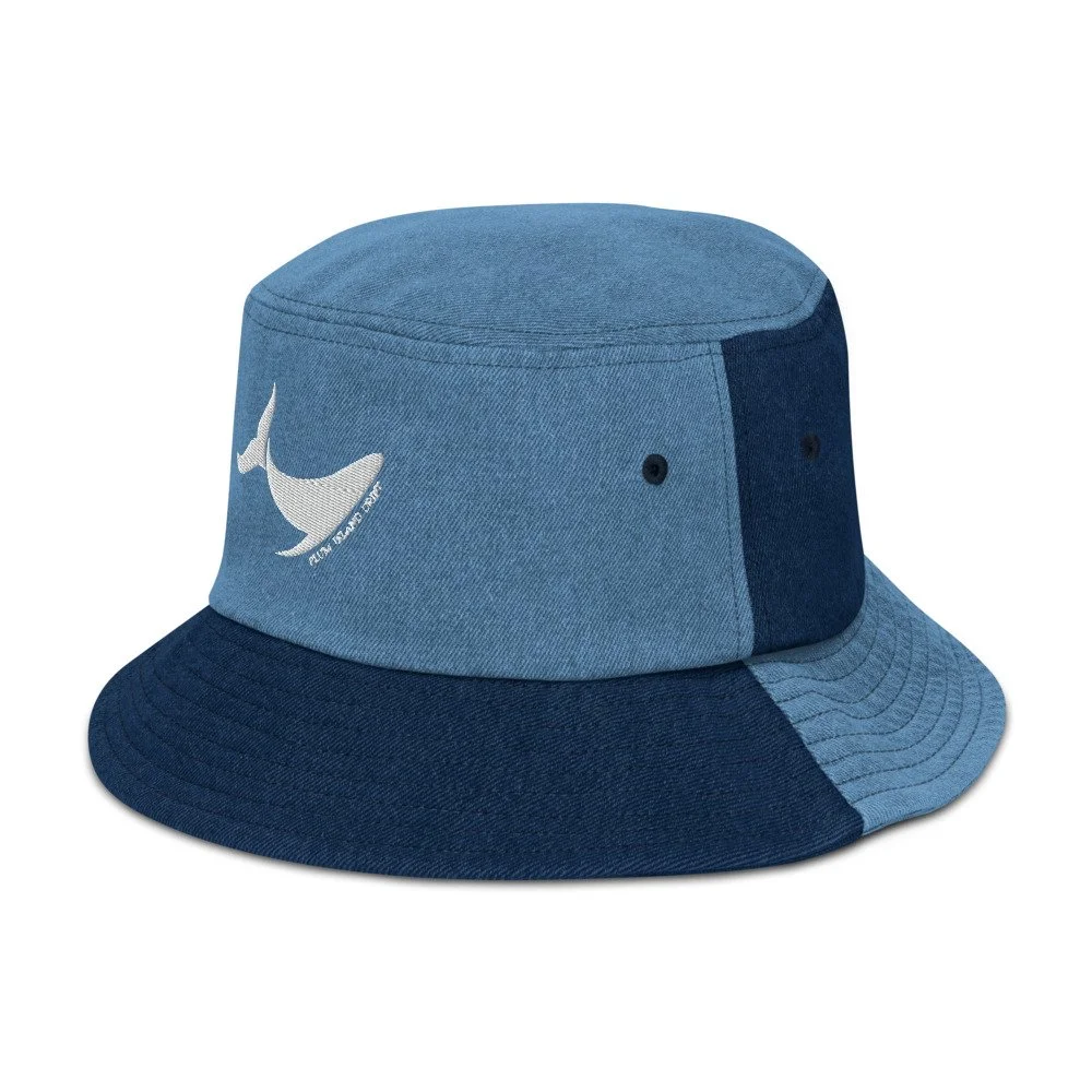 White Whale Bucket Hat — Plum Island Drift White Whale Bucket Hat — Plum Island Drift