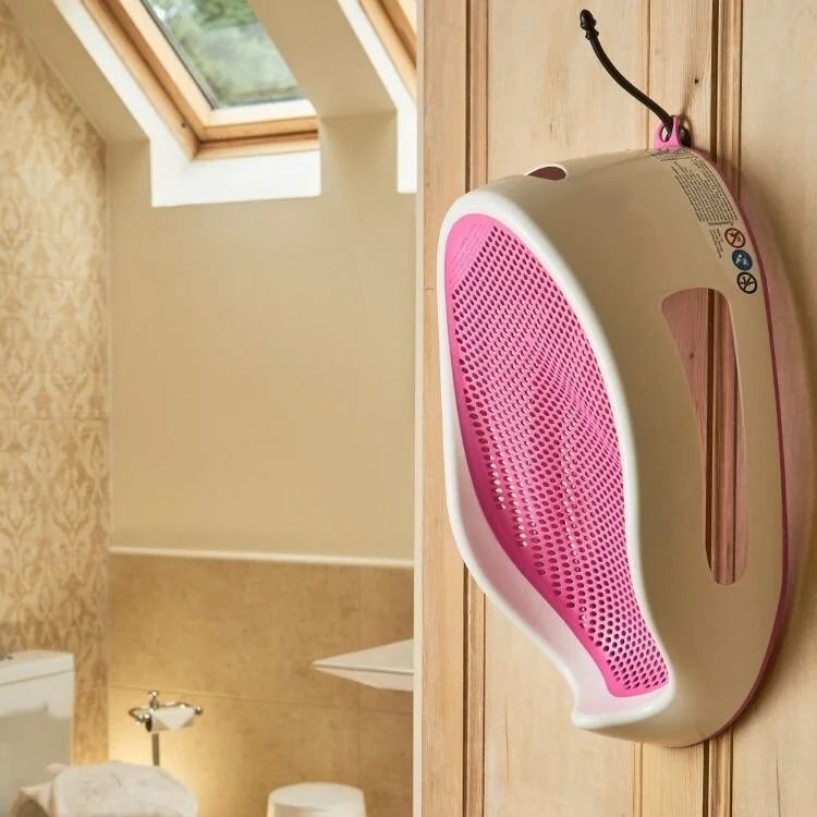 Pink Angelcare Soft Touch Baby Bath Seat
