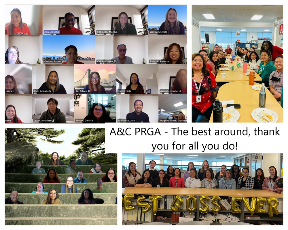 Thank you to the A&C PRGA team